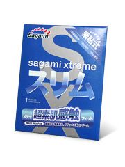 Презерватив Sagami Xtreme FEEL FIT 3D - 1 шт. - Sagami - купить с доставкой во Владикавказе