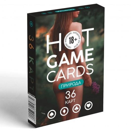 Игральные карты Hot Game Cards «Природа» - Сима-Ленд - купить с доставкой во Владикавказе