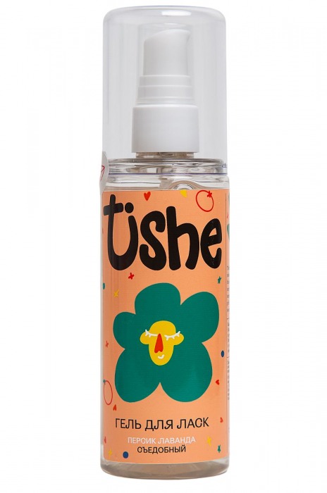Съедобный лубрикант на водной основе Tishe с ароматом персика и лаванды - 125 мл. - Tishe - купить с доставкой во Владикавказе