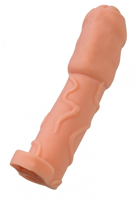 Телесная удлиняющая насадка - 16 см. - ToyFa - во Владикавказе купить с доставкой