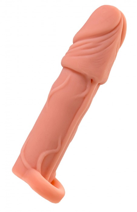 Телесная удлиняющая насадка с подхватом - 16 см. - ToyFa - во Владикавказе купить с доставкой