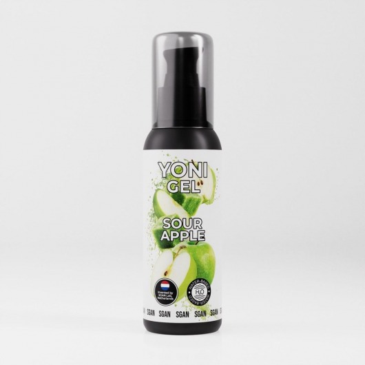 Лубрикант для орального секса SGAN со вкусом кислого яблока - 100 мл. - SGAN - купить с доставкой во Владикавказе