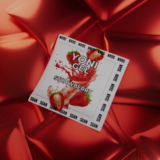 Саше лубриканта для орального секса SGAN со вкусом клубники - 5 мл. - SGAN - купить с доставкой во Владикавказе