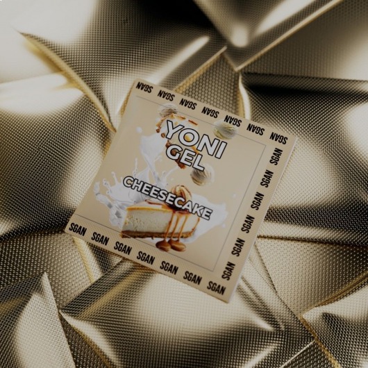 Саше лубриканта для орального секса SGAN со вкусом чизкейка - 5 мл. - SGAN - купить с доставкой во Владикавказе