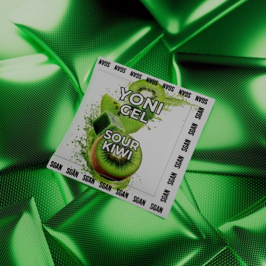 Саше лубриканта для орального секса SGAN со вкусом кислого киви - 5 мл. - SGAN - купить с доставкой во Владикавказе