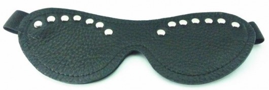 Черная маска с декором - БДСМ Арсенал - купить с доставкой во Владикавказе