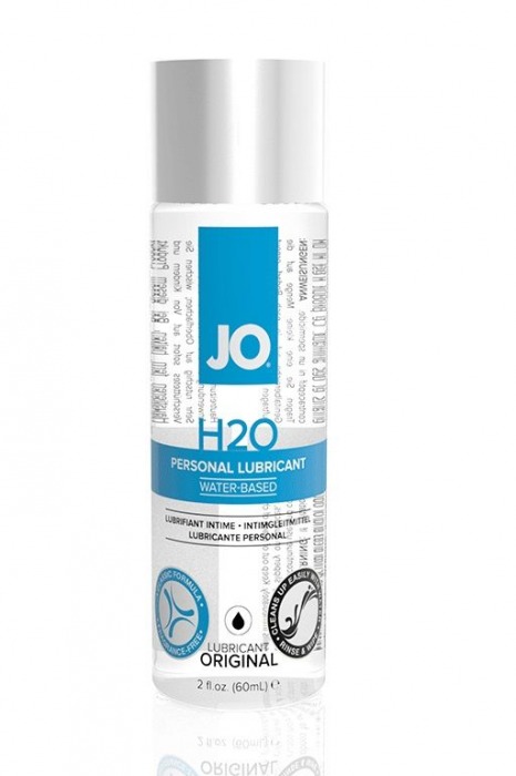 Нейтральный лубрикант на водной основе JO Personal Lubricant H2O - 60 мл. - System JO - купить с доставкой во Владикавказе