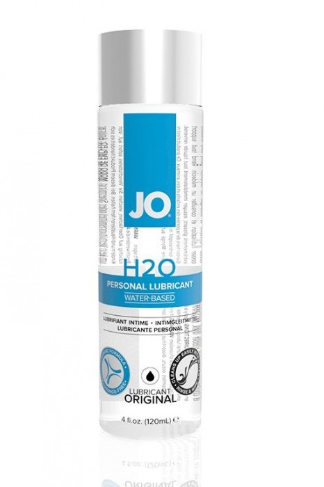 Нейтральный лубрикант на водной основе JO Personal Lubricant H2O - 120 мл. - System JO - купить с доставкой во Владикавказе