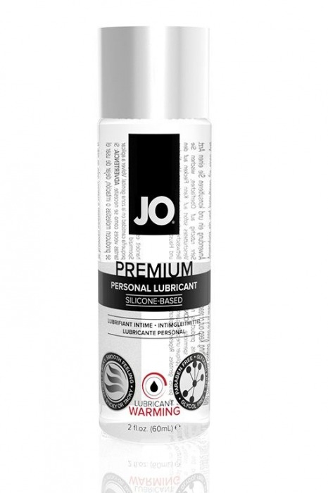 Возбуждающий лубрикант на силиконовой основе JO Personal Premium Lubricant  Warming - 60 мл. - System JO - купить с доставкой во Владикавказе
