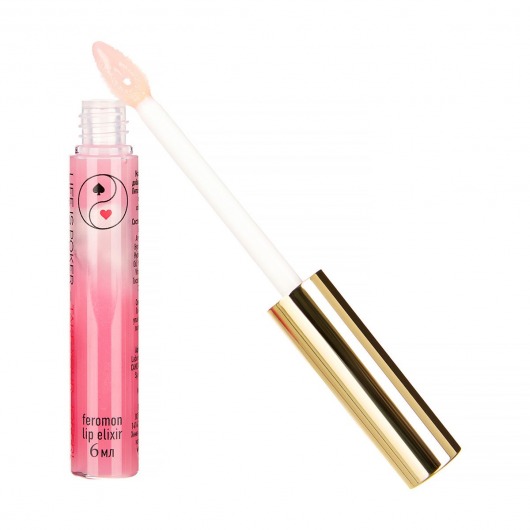 Розовый эликсир для губ с феромонами Joker - 6 мл. -  - Магазин феромонов во Владикавказе