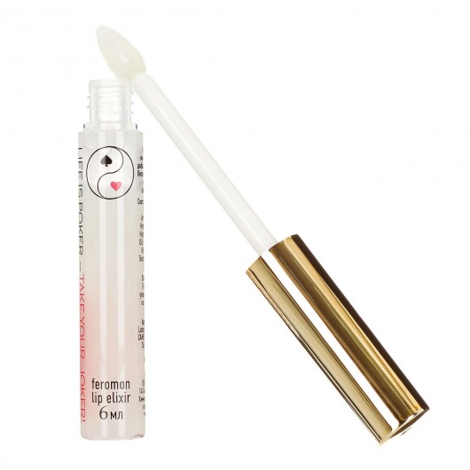 Прозрачный эликсир для губ с феромонами Joker - 6 мл. -  - Магазин феромонов во Владикавказе