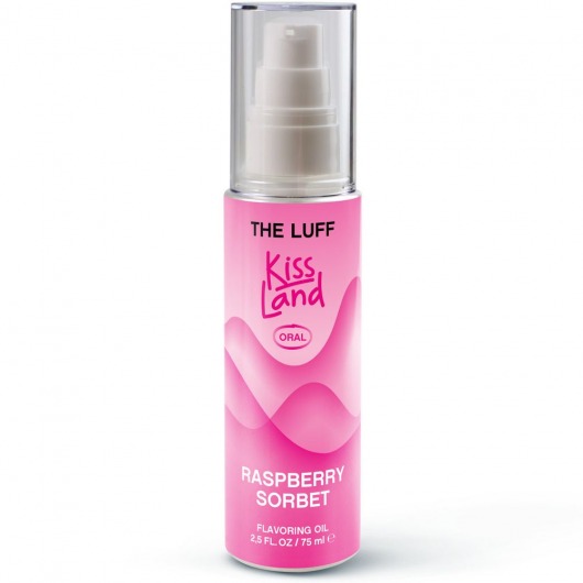 Съедобное массажное масло Kiss Land Raspberry Sorbet - 75 мл. - THE LUFF - купить с доставкой во Владикавказе