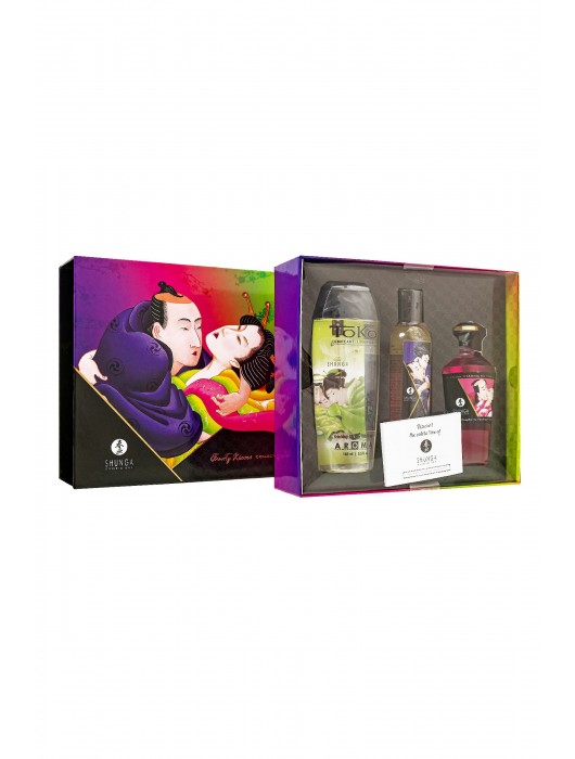 Подарочный набор Fruity Kisses из 3 предметов - Shunga - купить с доставкой во Владикавказе