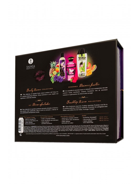 Подарочный набор Fruity Kisses из 3 предметов - Shunga - купить с доставкой во Владикавказе