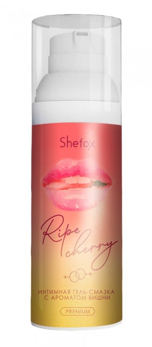 Интимная гель-смазка Shefox Premium «Спелая вишня» - 50 мл. - Shefox - купить с доставкой во Владикавказе