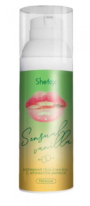 Интимная гель-смазка Shefox Premium «Чувственная ваниль» - 50 мл. - Shefox - купить с доставкой во Владикавказе