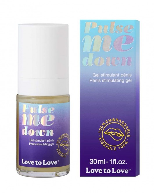 Стимулирующий гель для пениса Pulse Me Down - 30 мл. - Love to Love - купить с доставкой во Владикавказе