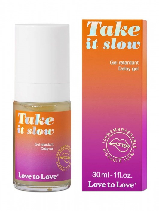 Пролонгирующий гель для мужчин Take It Slow - 30 мл. - Love to Love - купить с доставкой во Владикавказе