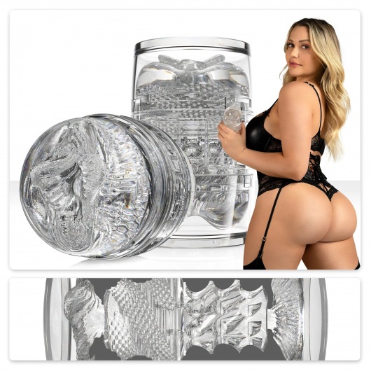 Прозрачный двусторонний мастурбатор Fleshlight Quickshot Mia Malkova - Fleshlight - во Владикавказе купить с доставкой