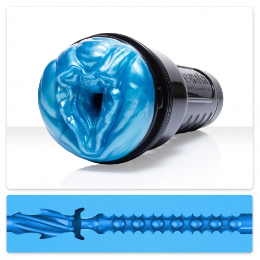Мастурбатор-вагина Fleshlight Freaks Alien Blue Metallic - Fleshlight - во Владикавказе купить с доставкой