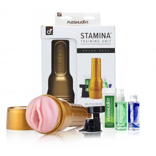 Набор для мастурбации Fleshlight Stamina Training Unit - Fleshlight - во Владикавказе купить с доставкой