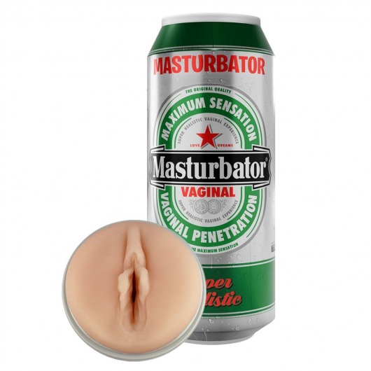 Мастурбатор-вагина Heineken Vagina II - Adrien Lastic - во Владикавказе купить с доставкой