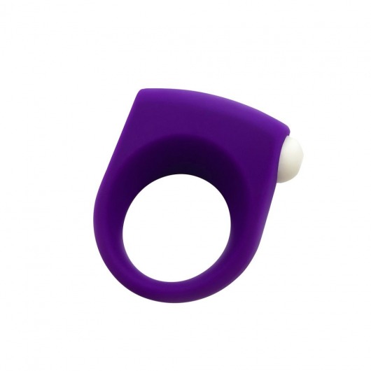 Фиолетовое эрекционное кольцо Puggle Vibrating Ring with Bullet - Adrien Lastic - во Владикавказе купить с доставкой