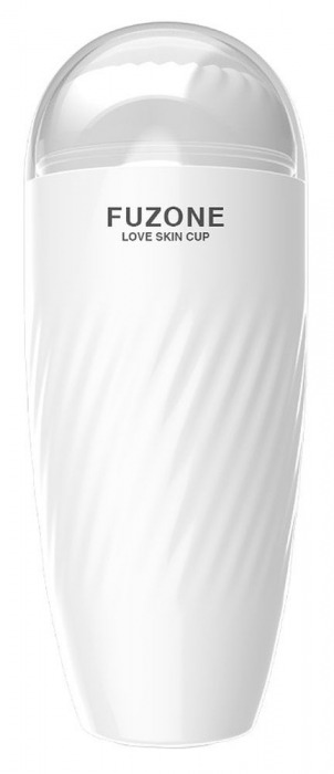 Белый мастурбатор с вибрацией в колбе Fuzone - Boys of Toys - во Владикавказе купить с доставкой