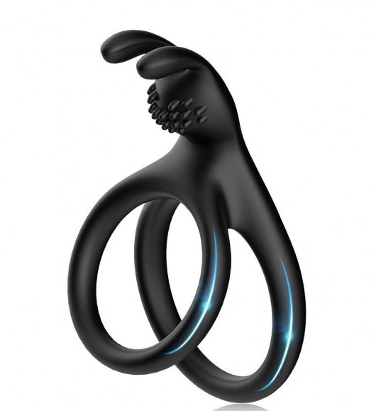 Черное эрекционное кольцо с подхватом мошонки - Boys of Toys - во Владикавказе купить с доставкой