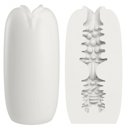 Белый мастурбатор-вагина Olga - Baile - во Владикавказе купить с доставкой