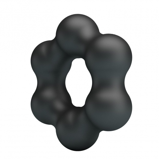 Черное эрекционное кольцо Clauzell - Baile - во Владикавказе купить с доставкой