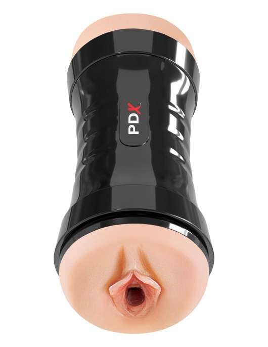 Двусторонний мастурбатор в колбе Super Flip-A-Pussy Over - Pipedream - во Владикавказе купить с доставкой