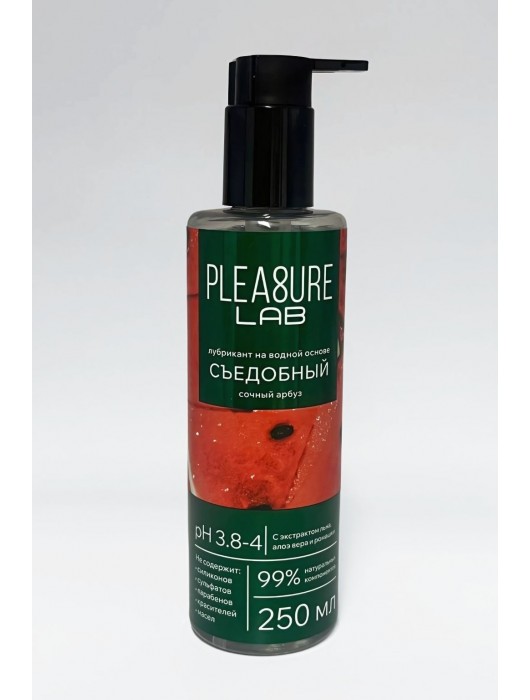 Лубрикант на водной основе Pleasure Lab с ароматом арбуза - 250 мл. - Pleasure Lab - купить с доставкой во Владикавказе