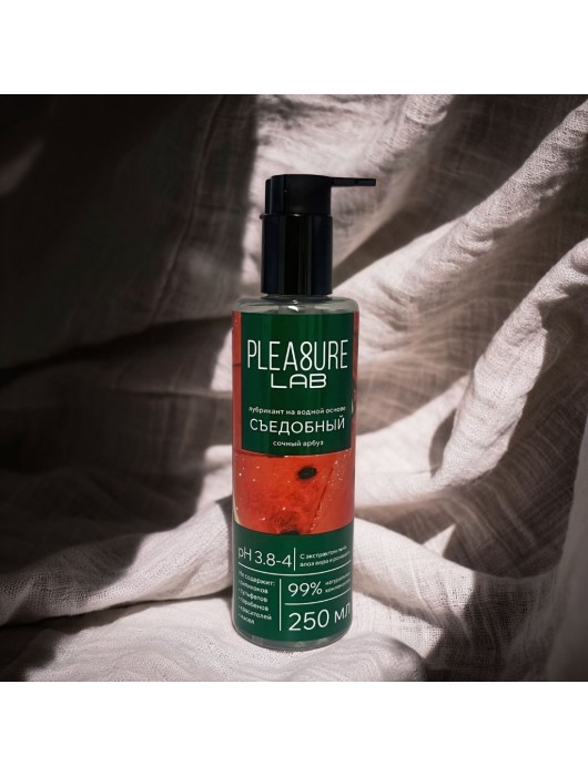 Лубрикант на водной основе Pleasure Lab с ароматом арбуза - 250 мл. - Pleasure Lab - купить с доставкой во Владикавказе