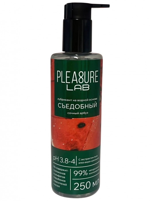 Лубрикант на водной основе Pleasure Lab с ароматом арбуза - 250 мл. - Pleasure Lab - купить с доставкой во Владикавказе