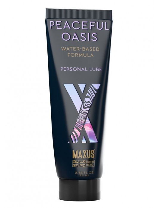 Интимный гель на водной основе MAXUS Peaceful Oasis - 75 мл. - Maxus - купить с доставкой во Владикавказе