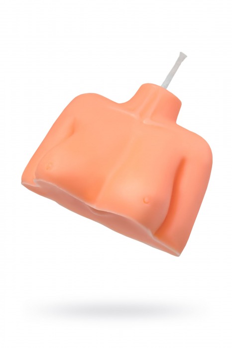 Оранжевая сувенирная свеча «Женский силуэт» - Pecado - купить с доставкой во Владикавказе