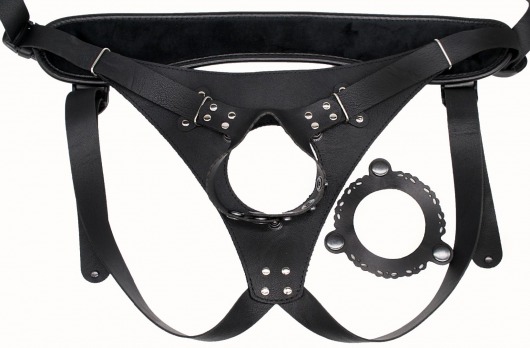 Пояс Hard Brutal для больших насадок - LOVETOY (А-Полимер) - купить с доставкой во Владикавказе