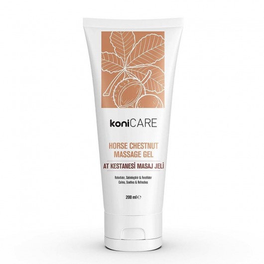 Расслабляющий массажный гель Konicare Horse Chestnut Massage Gel - 200 мл. - KoniCARE - купить с доставкой во Владикавказе