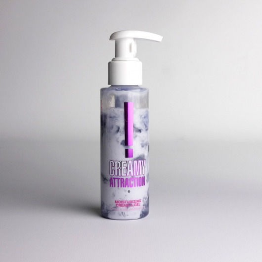 Увлажняющий крем-гель для тела с ароматом ежевики Creamy Attraction Blackberry - 100 мл. - INTT - купить с доставкой во Владикавказе