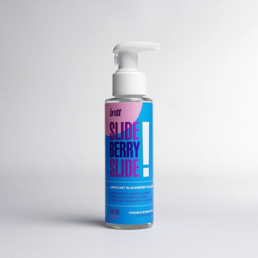 Увлажняющий гель с ароматом ежевики Slide Berry Slide - 100 мл. - INTT - купить с доставкой во Владикавказе