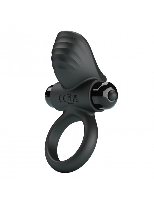 Черное эрекционное кольцо с вибрацией Adrien - Baile - во Владикавказе купить с доставкой