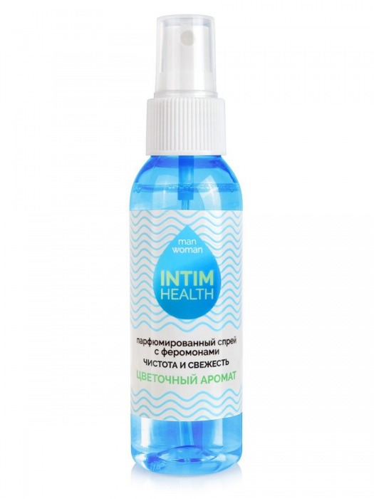 Парфюмированный спрей Intim Health для нижнего белья и тела с цветочным ароматом - 95 мл. -  - Магазин феромонов во Владикавказе