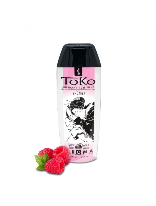 Интимная смазка TOKO Aroma Raspberry Feeling с ароматом малины - 165 мл. - Shunga - купить с доставкой во Владикавказе