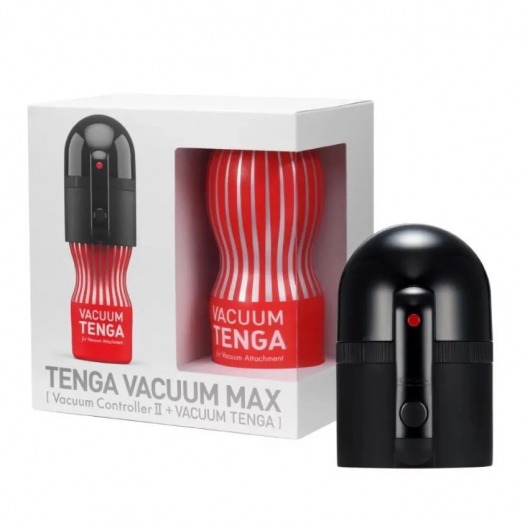 Набор Tenga Vacuum Max: мастурбатор и устройство для создания вакуума - Tenga - во Владикавказе купить с доставкой