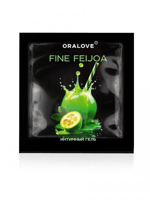 Саше съедобной оральной смазки OraLove с ароматом фейхоа - 3 гр. - Биоритм - купить с доставкой во Владикавказе