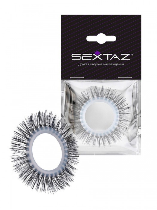 Круглое эрекционное кольцо с длинными «ресничками» - Sextaz - во Владикавказе купить с доставкой