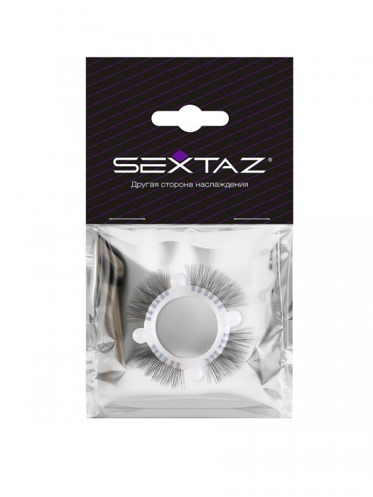 Эластичное кольцо с «ресничками» и 4 шариками - Sextaz - во Владикавказе купить с доставкой