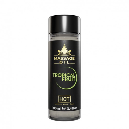 Массажное масло c ароматом тропических фруктов Massage Oil - 100 мл. - HOT - купить с доставкой во Владикавказе