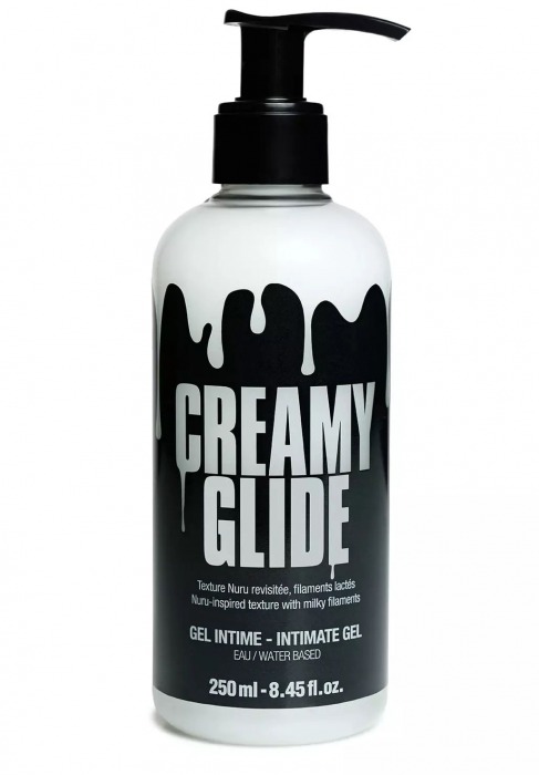 Лубрикант на водной основе Creamy Glide с консистенцией спермы - 250 мл. - Strap-on-me - купить с доставкой во Владикавказе